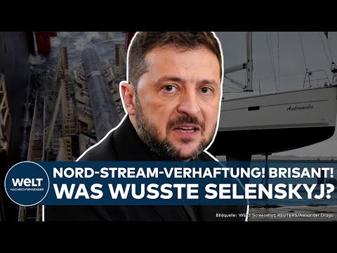 NORD-STREAM: Festnahme in Rimini! Brisante Details! Was wusste Ukraine-Präsident Selenskyj?