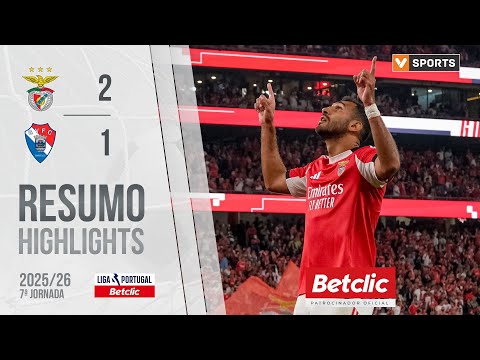 Resumo: Benfica 2-1 Gil Vicente (Liga 25/26 #7)