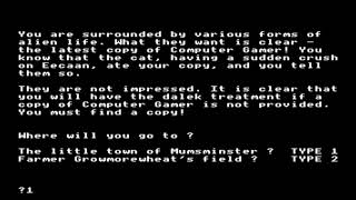Gamerquest (longplay) for the BBC Micro