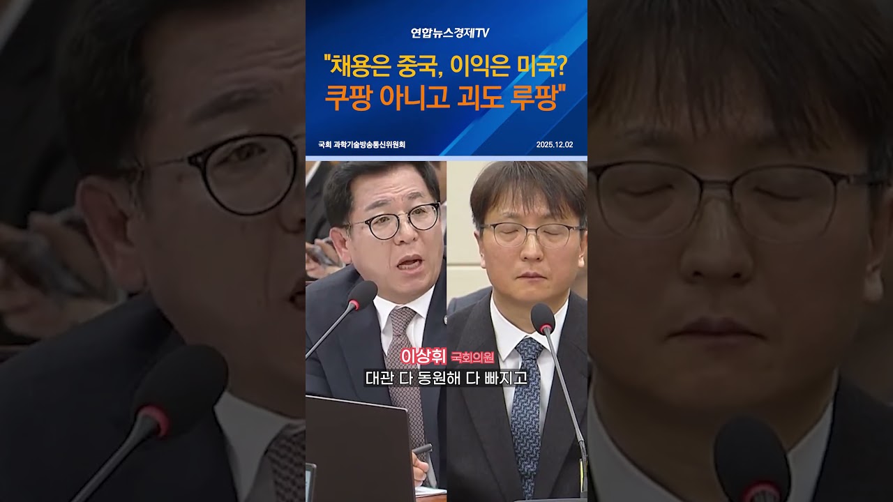 "채용은 중국인, 이익은 미국…쿠팡 아니고 괴도 루팡"