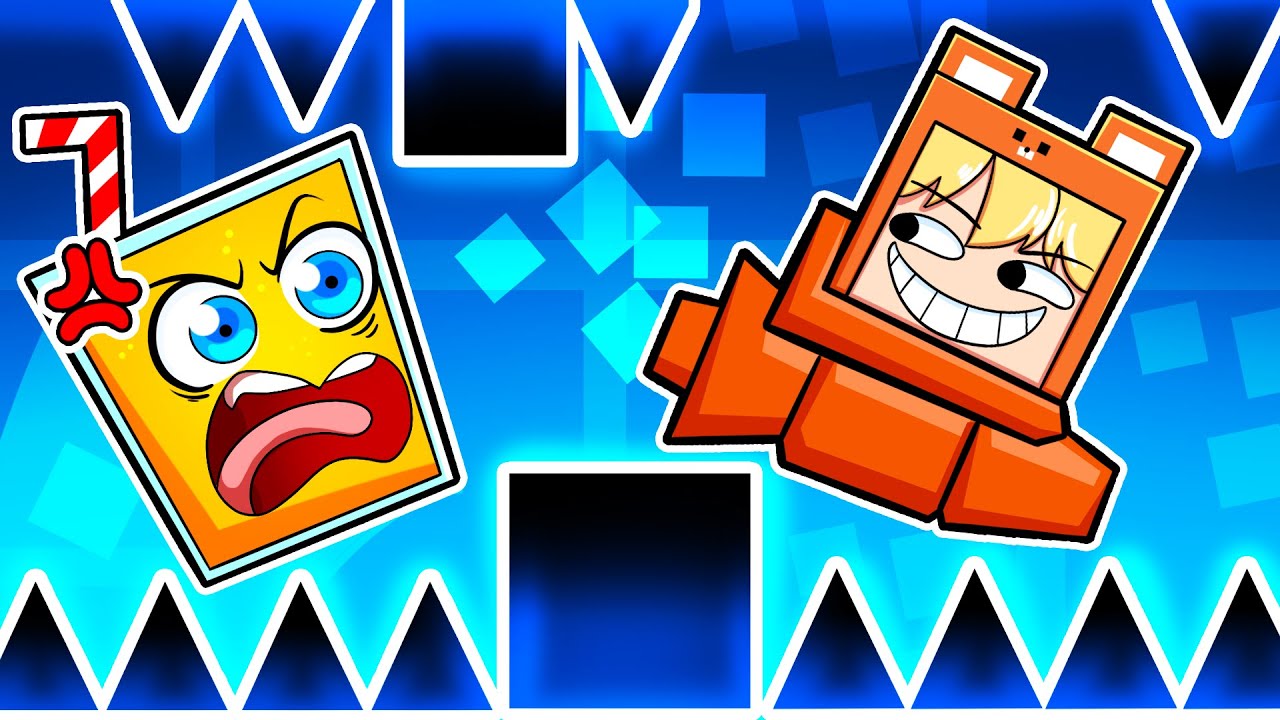 Raging at Geometry Dash for 28 Minutes Straight