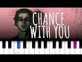 chance with you ~ mehro (piano tutorial)