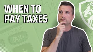 When to start paying and collecting business taxes
