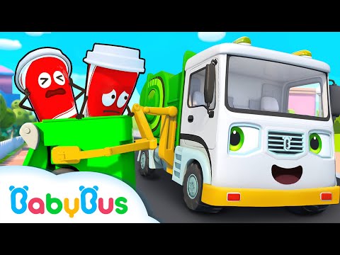 Mașina de gunoi și ALTE Cântece 🚮 30 MIN Învățăm să reciclam - Cântece pentru Copii - BabyBus