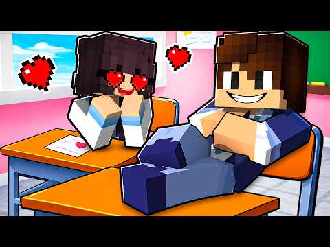 Gökçe Okulun KÖTÜ Çocuğuna Aşık Oldu! - Minecraft