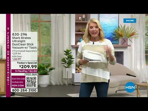HSN | First Big Summer Sale - Shark Cleaning 05.28.2023 - 02 AM