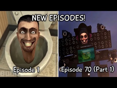 Skibidi Toilet 1 - 70 Part 1 All Episodes (60 FPS REMASTERED) Astro Toilet Killed DJ (Episode 80?)