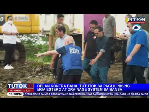 PBBM, pinatutukan ang sitwasyon ng mga estero sa Metro Manila | Tutok 13