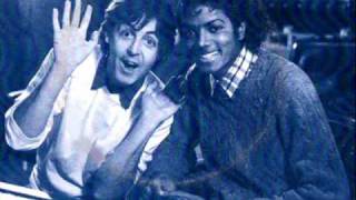 Michael Jackson Ft Paul Mccartney The Girl Is Mine With Lyrics