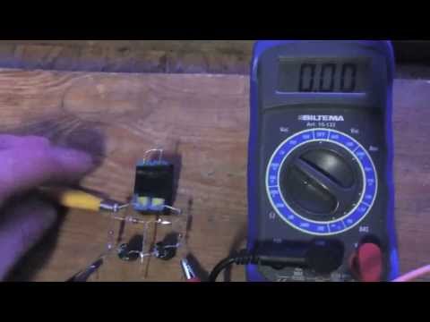 Nikola Tesla's Apparatus for The Utilization of Radiant Energy in action