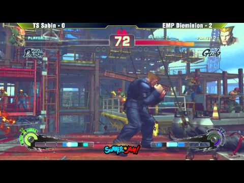 TS Sabin vs EMP Dieminion SSF4AE Grand Finals - GVN Summer Jam 5