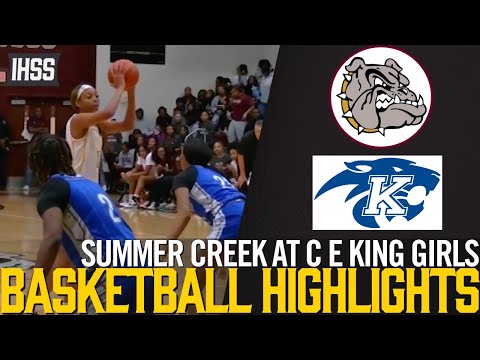 CE King at Summer Creek - 2023 Week 21 Girls Basketball Highlights