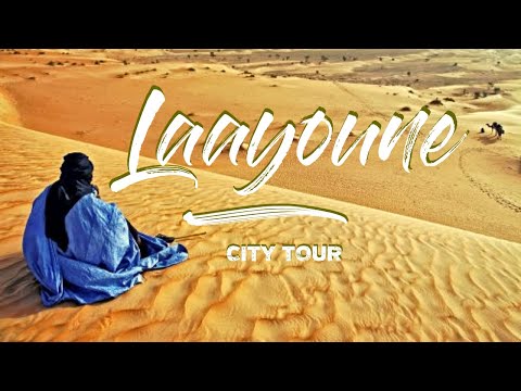 Laayoune City Tour l Kitesurfing And Desert Tour in Morocco【4K Drone】 🐪🏄
