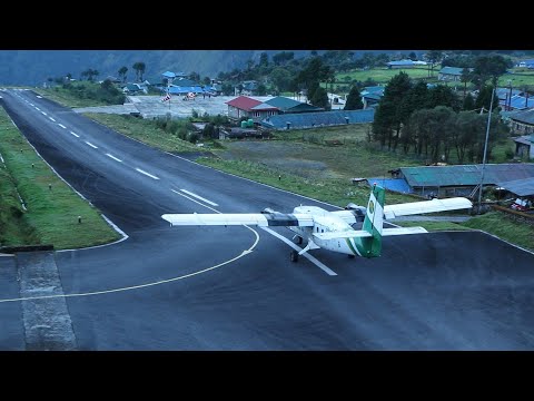 Lukla Airport.. Landing & Takeoffs October 13, 2023 || World's most dangerous airport, Lukla Nepal