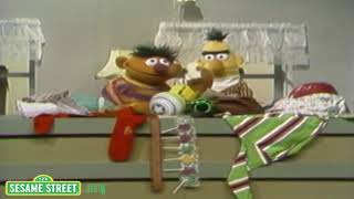 Classic Sesame Street - Ernie Cleans Up Fast for 15 Seconds (w/Ten Second Tidy Music)