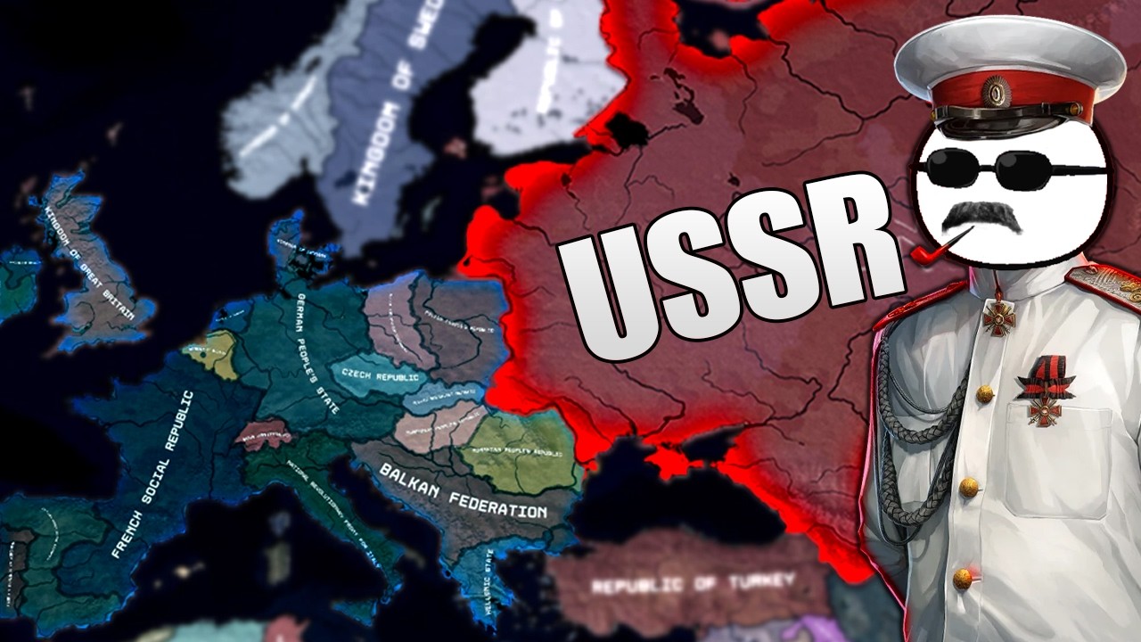 I Restored the USSR in Modern Day Hoi4 (TFR)