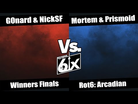 ROT6 Arcadian Winners Finals - G0nard & NickSF vs Mortem & Prismoid SSBU Doubles