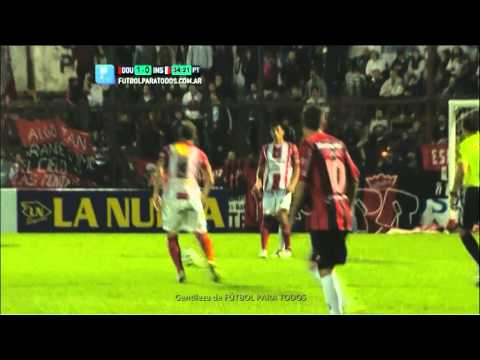 Rimoldi al palo. Douglas Haig 1 - Instituto 0. B Nacional. Fecha 5. FPT