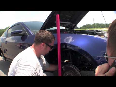 2012 Mustang GT Steeda Suspension Back-to-Back Track Test