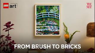 LEGO — Build a lasting impression | Claude Monet–Bridge over a Pond of Water Lilies | The LEGO Art Podcast