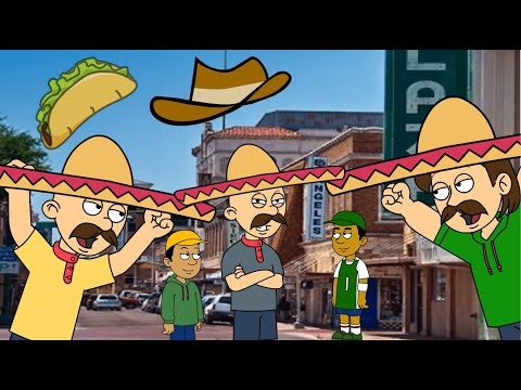 Classic Caillou Goes to Laredo Texas and Gets Grounded (Ft. @lucathegamer9113)
