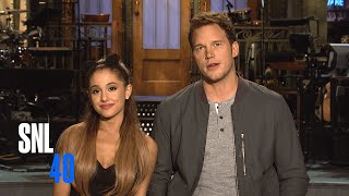 SNL Promo: Chris Pratt and Ariana Grande