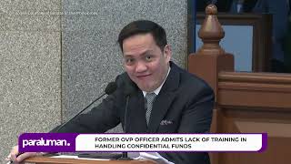 Former OVP officer admits lack of training in handling confidential funds | Paraluman News