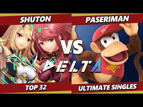 Delta 4 - Shuton (Pyra Mythra, Olimar) Vs. Paseriman (Diddy Kong, Fox) Smash Ultimate - SSBU