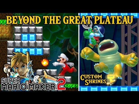 Super Mario Maker 2 - Incredible Zelda BotW BEYOND THE GREAT PLATEAU Level