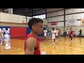 Trace Boling #30 (Red Jersey) Shooting Stars AAU Full Game #2