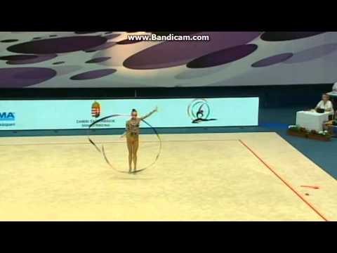 Marina Durunda- Ribbon- World Cup Budapest 2015