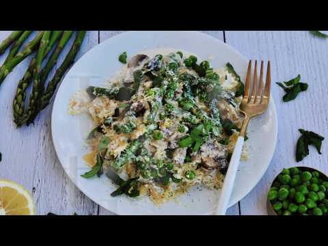 Dinner Recipe: EASY Creamy Spring Pasta by Everyday Gourmet with Blakely
