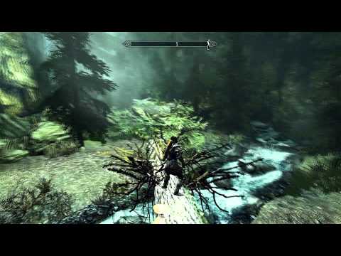 Beautiful Cave in skyrim