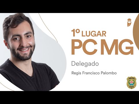 Aos 26 anos, Regis Palombo conquista o 1º lugar para Delegado na PCMG.