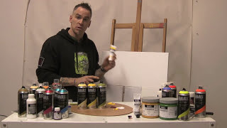 Liquitex Professional Spray Paint: How to choose your colours