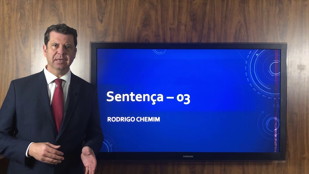 Sentença condenatória - efeitos penais - aula 03 - Rodrigo Chemim