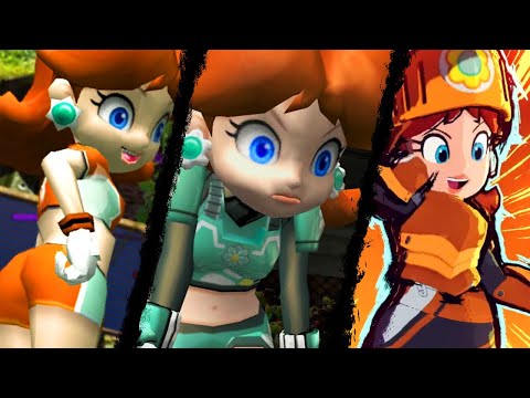 Mario Strikers Evolution of Daisy 2005 - 2022 (All Animations)