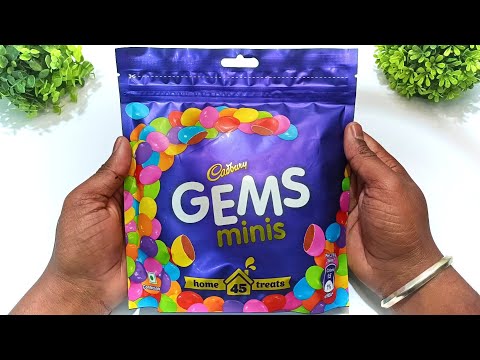 Cadbury Gems Minis Home Pack Review || Yummy Chocolate Gems