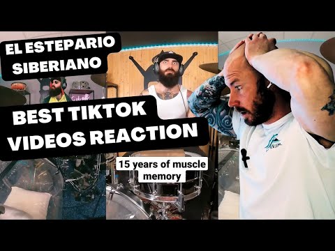 Drummer Reacts To EL ESTEPARIO SIBERIANO | BEST TIKTOK VIDEOS | COLLAGE