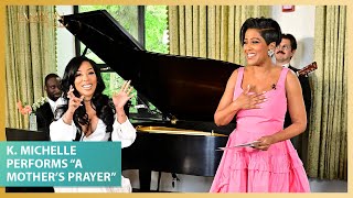 K. Michelle Performs “A Mother’s Prayer” on “Tamron Hall”