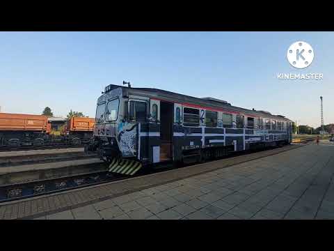 Željeznički kolodvor Varaždin - prilaz vlakom / Varaždin's train station