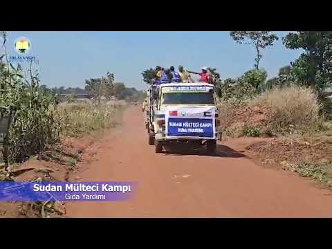 Sudan İç Savaşı'ndan Can Havliyle Kaçan Mültecilere Uganda Sınırında Yardım