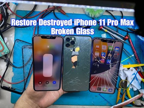 How Me Restore Destroyed iPhone 11 Pro Max Broken Screen