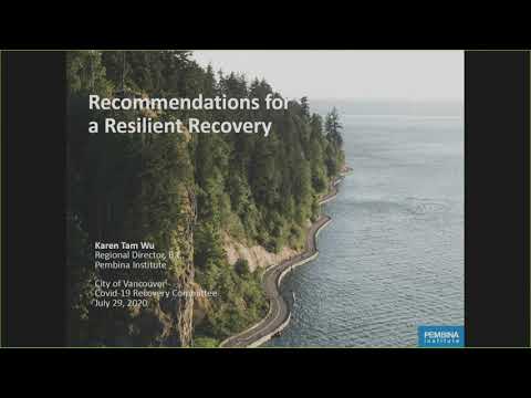 Council COVID-19 Recovery Committee meeting - July 29, 2020