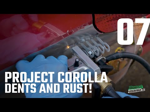 Toyota Corolla TS #7 - How to deal with rust and dents - PROPERLY!  - Boostmania International