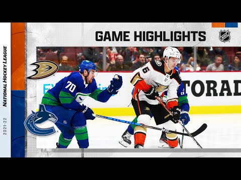 Ducks @ Canucks 11/9/21 | NHL Highlights