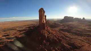 Monument Valley // GoPro Hero 9 with MAX Lens MOD // 7" Scenic Long Range FPV Drone // TBS Tango 2