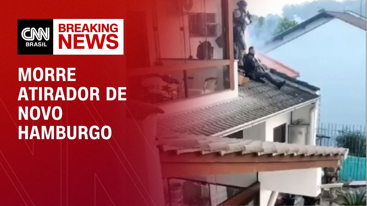 Morre atirador de Novo Hamburgo | LIVE CNN