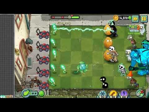 GAMEPLAY PLANTS VS ZOMBIES 2 TRIP PINATA PARTY 20/03/2022