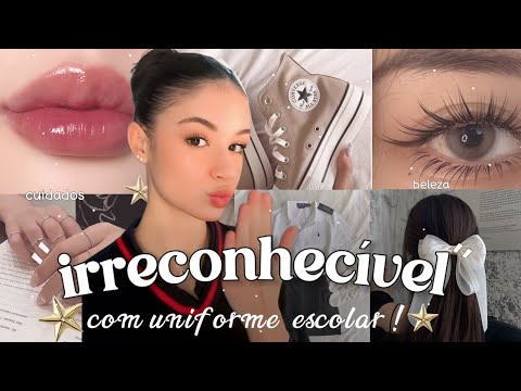 20 tips to look + BEAUTIFUL with your SCHOOL UNIFORM/school, beauty secrets, beautiful ✨